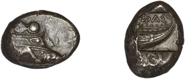 Phaselis Heipp-Tamer 1993 4, реверс, bm
