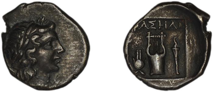 Lycian League Phaselis Troxell 1982 2.47, реверс, bm
