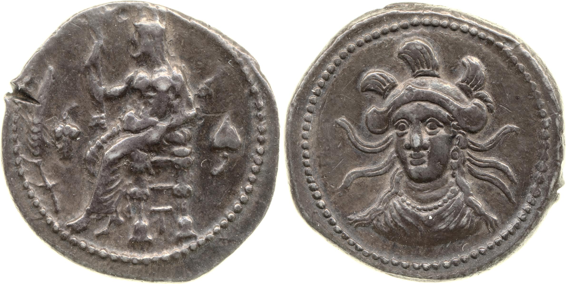 Balakros Tarsus Babelon 1910 728-30, аверс, Британский музей