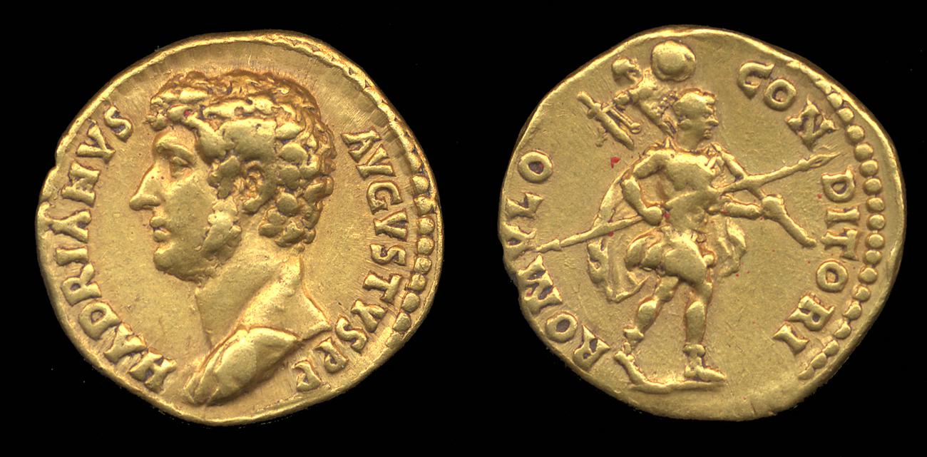 аверс RIC II, Part 3 (second edition) Hadrian 1423