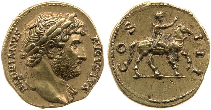 RIC II, Part 3 (second edition) Hadrian 781, реверс, bm