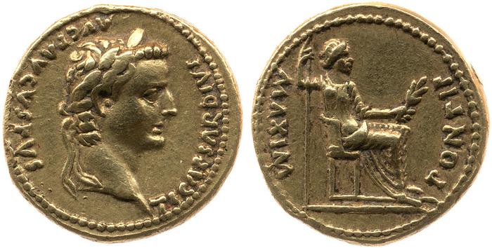 RIC I (second edition) Tiberius 25, реверс, bm