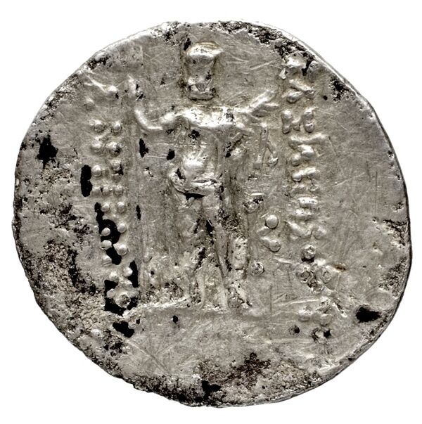 реверс Bactrian and Indo-Greek Coinage Antimachus I 7.2