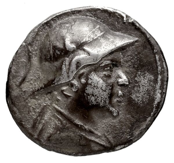 obverse Bactrian and Indo-Greek Coinage Eucratides I 8.2