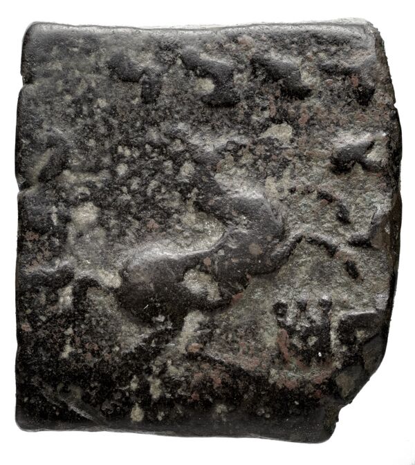 Bactrian and Indo-Greek Coinage Menander I 23.1, реверс, BnF (BIGR)