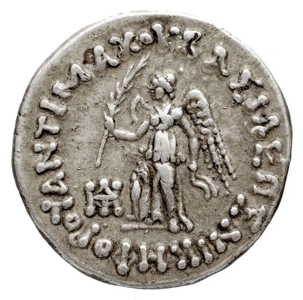 Bactrian and Indo-Greek Coinage Antimachus II 1.6, аверс, bnf-bigr