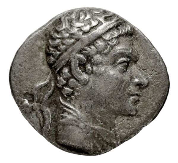 Bactrian and Indo-Greek Coinage Agathocles 2.1, аверс, bnf-bigr