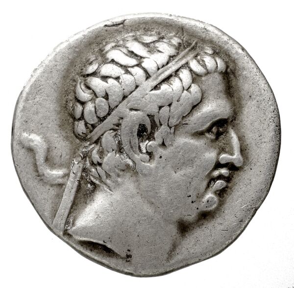 Bactrian and Indo-Greek Coinage Euthydemus I 3.5, аверс, BnF (BIGR)
