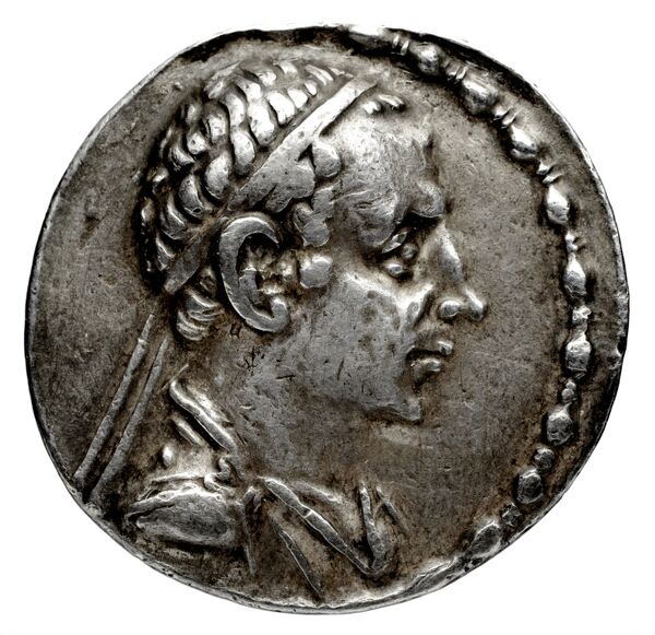 аверс Bactrian and Indo-Greek Coinage Menander I 1.2