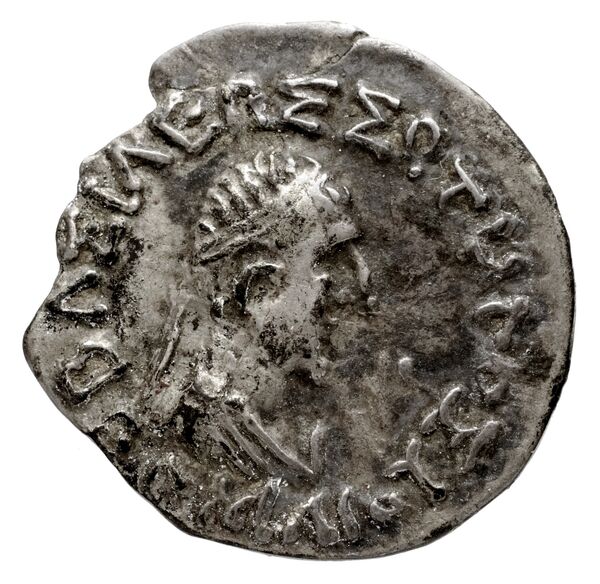 obverse Bactrian and Indo-Greek Coinage Hermaeus 11.9