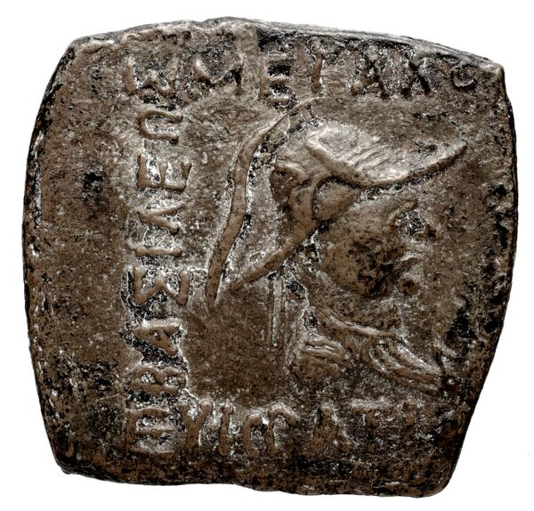 аверс Bactrian and Indo-Greek Coinage Eucratides I 22.21