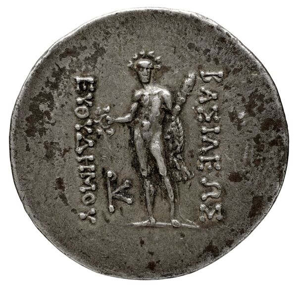 Bactrian and Indo-Greek Coinage Euthydemus II 1.4, реверс, bnf-bigr