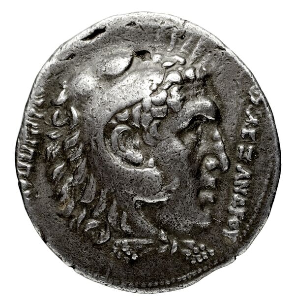 obverse Bactrian and Indo-Greek Coinage Agathocles 5.1