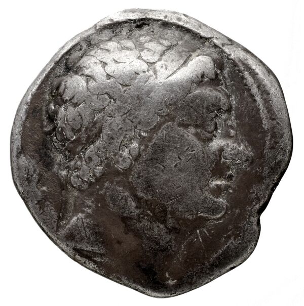 obverse Bactrian and Indo-Greek Coinage Antiochus Nicator 2.13