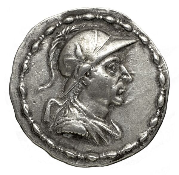 obverse Bactrian and Indo-Greek Coinage Antialcidas 3.1