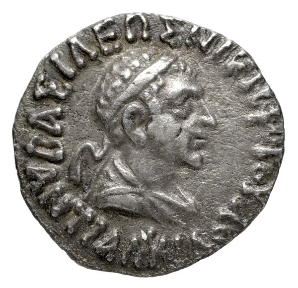 obverse Bactrian and Indo-Greek Coinage Antialcidas 10.1