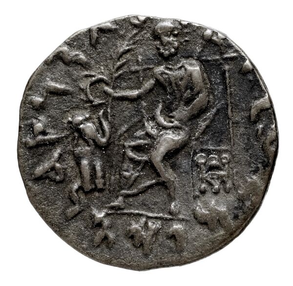 реверс Bactrian and Indo-Greek Coinage Antialcidas 13.1
