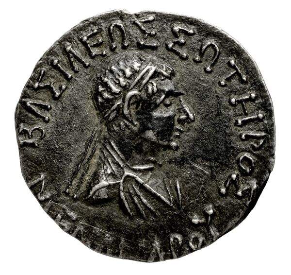 аверс Bactrian and Indo-Greek Coinage Menander I 13.25