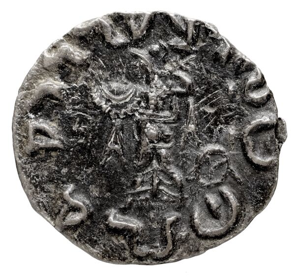 реверс Bactrian and Indo-Greek Coinage Menander I 14.17