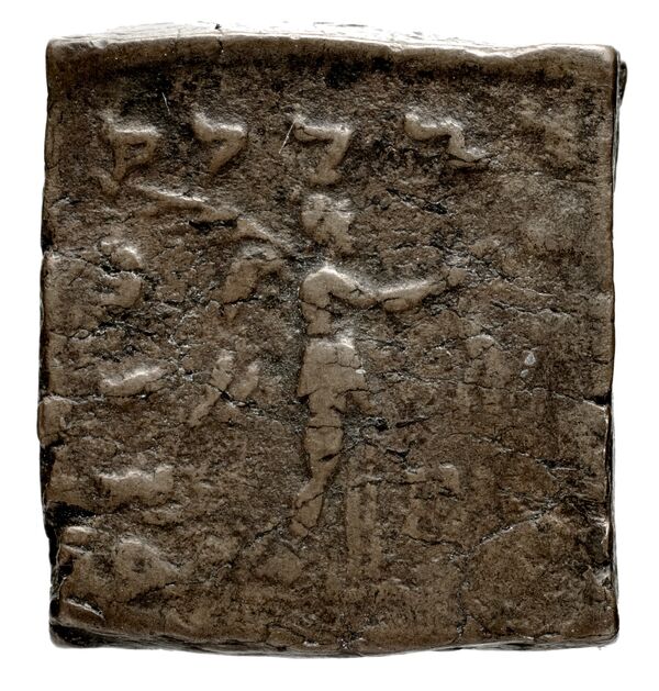Bactrian and Indo-Greek Coinage Menander I 30.2, реверс, BnF (BIGR)