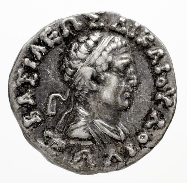 Bactrian and Indo-Greek Coinage Zoilus I 3.2, аверс, BnF (BIGR)