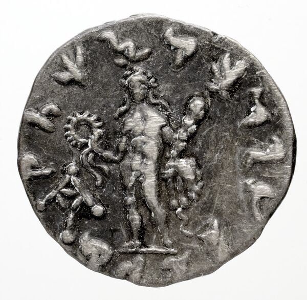 Bactrian and Indo-Greek Coinage Zoilus I 3.2, реверс, BnF (BIGR)