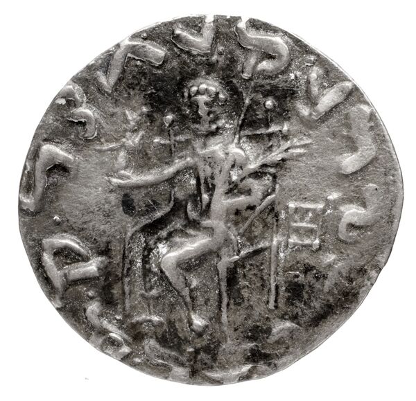 реверс Bactrian and Indo-Greek Coinage Amyntas 9.3