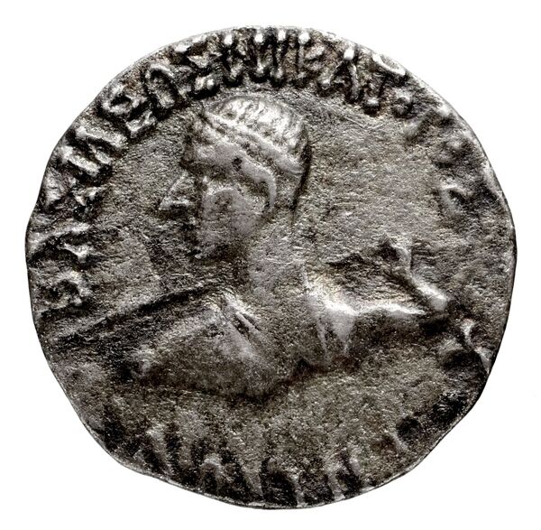 аверс Bactrian and Indo-Greek Coinage Amyntas 12.1