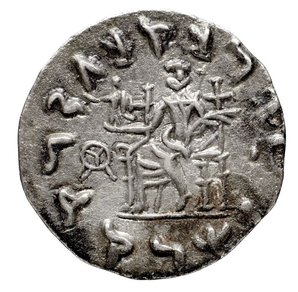 реверс Bactrian and Indo-Greek Coinage Amyntas 12.1