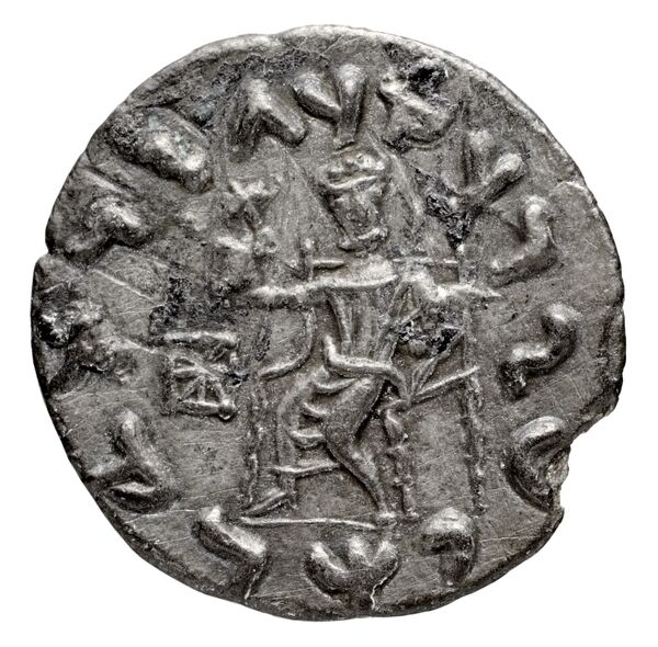 Bactrian and Indo-Greek Coinage Amyntas 13.1, реверс, bnf-bigr