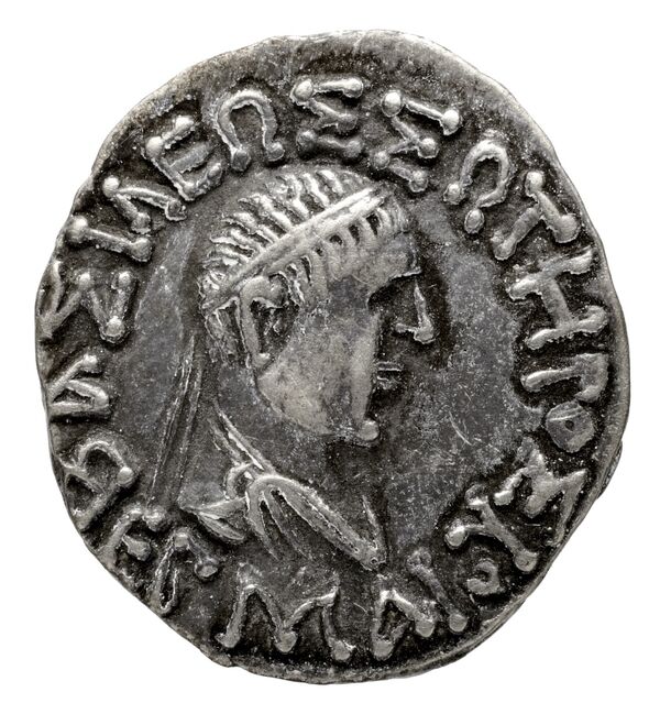 obverse Bactrian and Indo-Greek Coinage Hermaeus 11.10