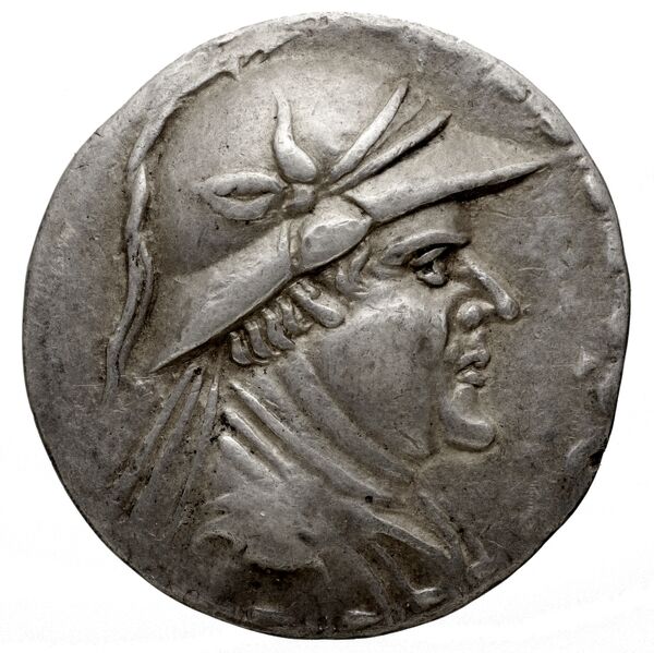 obverse Bactrian and Indo-Greek Coinage Eucratides I 6.20