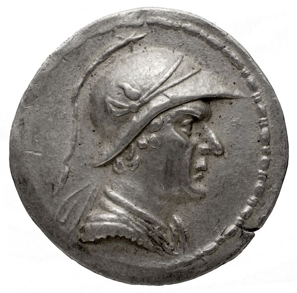 obverse Bactrian and Indo-Greek Coinage Eucratides I 6.11