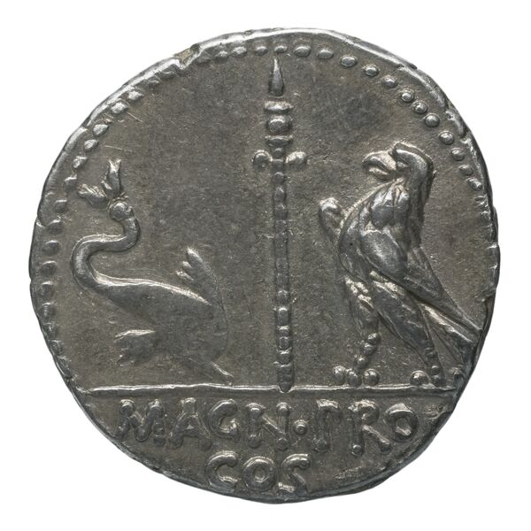 RRC 447/1a, реверс, bnf-crro