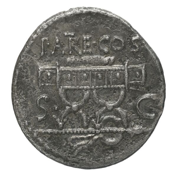 RRC 435/1, реверс, BnF (CRRO)