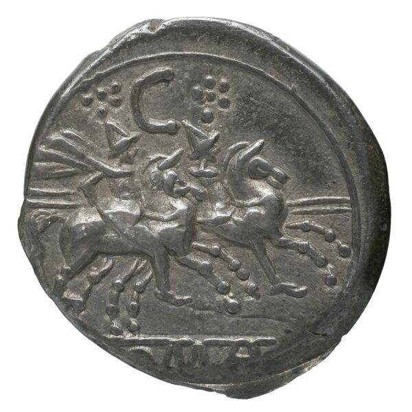 RRC 107/1c, реверс, bnf-crro