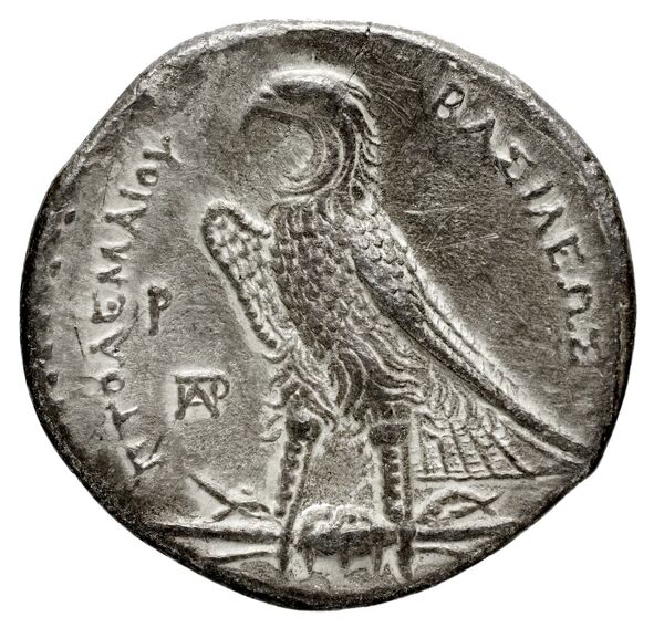 Coins of the Ptolemaic Empire Vol. I, Part 1, no. 168, реверс, bnf-hrc