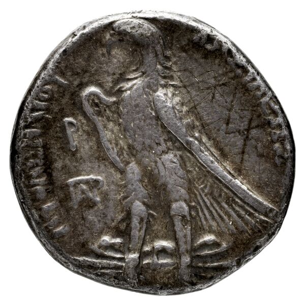 Coins of the Ptolemaic Empire Vol. I, Part 1, no. 168, реверс, bnf-hrc