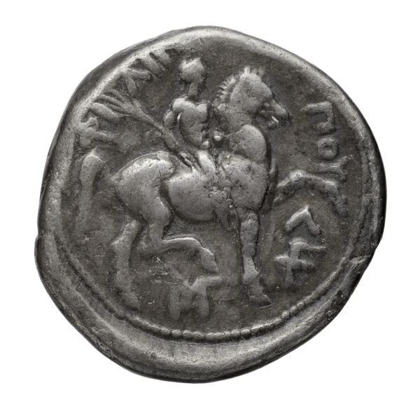 Coins of the Ptolemaic Empire Vol. I, Part II, no. B487, реверс, bnf-hrc