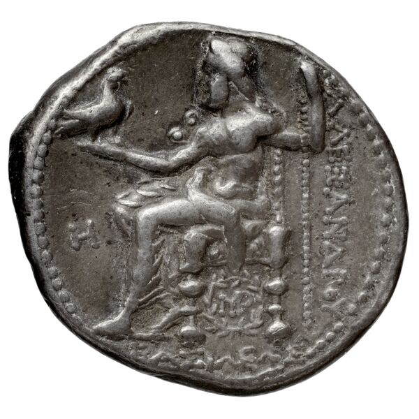 Coins of the Ptolemaic Empire Vol. I, Part II, no. B480, реверс, bnf-hrc