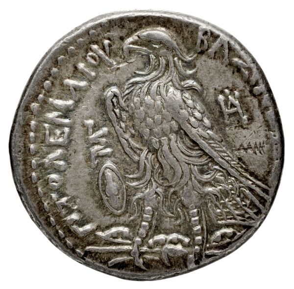 Coins of the Ptolemaic Empire Vol. I, Part 1, no. 306, реверс, BnF (HRC)