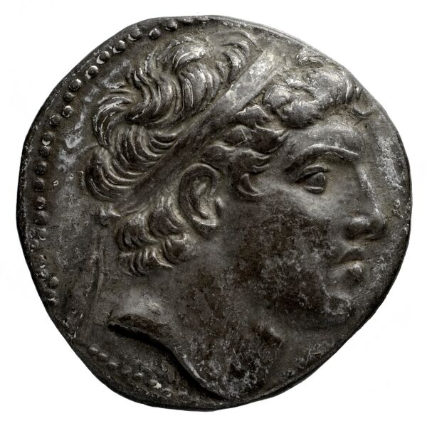 Seleucid Coins (part 2) 1858.3, аверс, BnF (HRC)