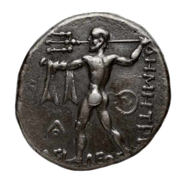 Newell Demetrius Poliorcetes, no. 44, реверс, bnf-hrc