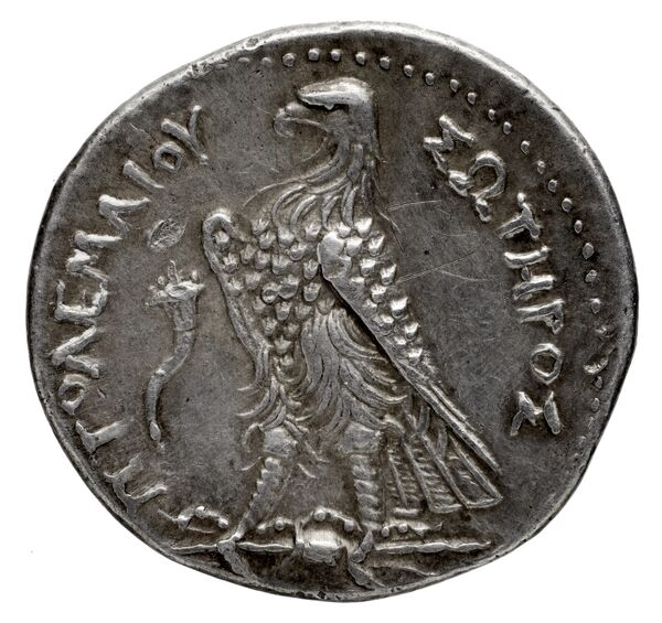 Coins of the Ptolemaic Empire Vol. I, Part 1, no. 732, реверс, BnF (HRC)