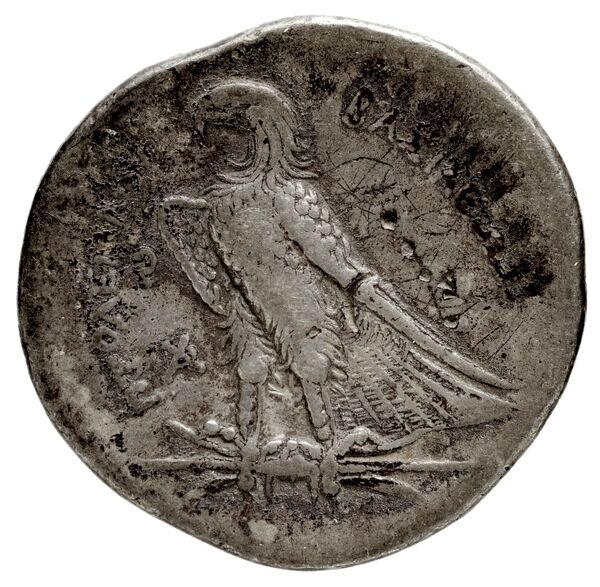 Coins of the Ptolemaic Empire Vol. I, Part 1, no. 142, реверс, bnf-hrc