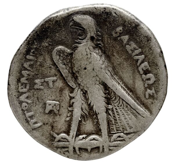 Coins of the Ptolemaic Empire Vol. I, Part 1, no. 235, реверс, bnf-hrc