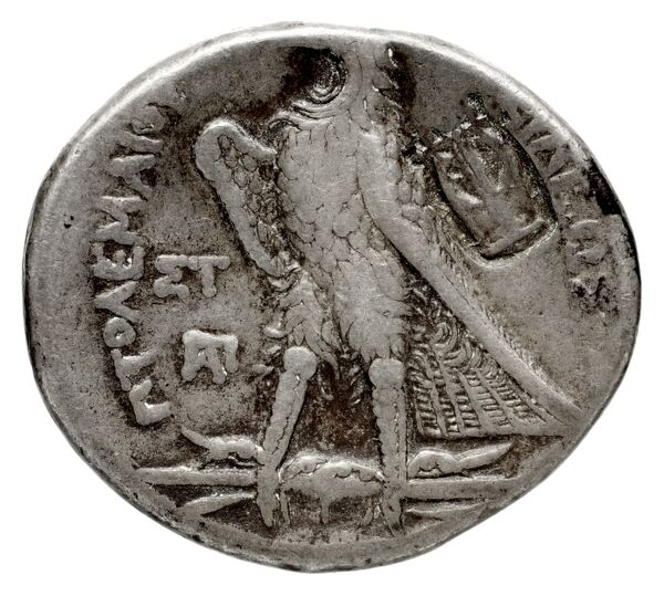 Coins of the Ptolemaic Empire Vol. I, Part 1, no. 235, реверс, bnf-hrc