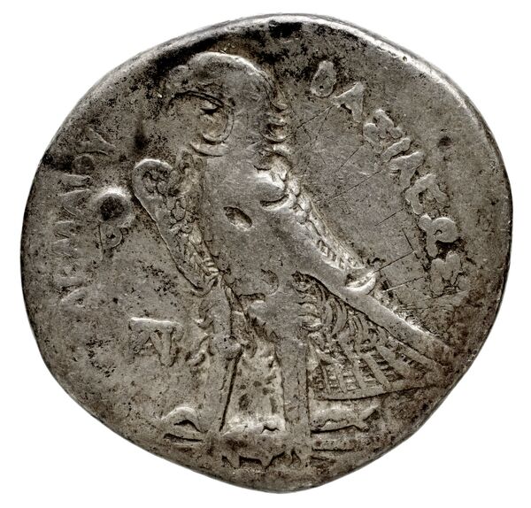 Coins of the Ptolemaic Empire Vol. I, Part 1, no. 168, реверс, bnf-hrc