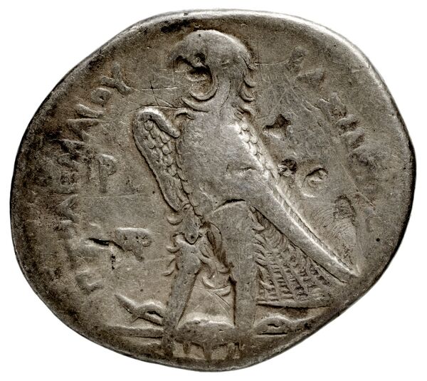 Coins of the Ptolemaic Empire Vol. I, Part 1, no. 168, реверс, bnf-hrc