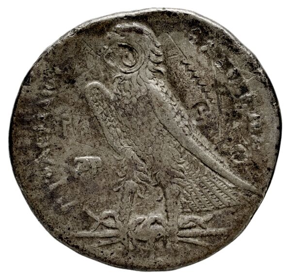 Coins of the Ptolemaic Empire Vol. I, Part 1, no. 168, реверс, bnf-hrc